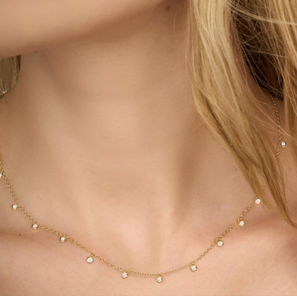 Kendra Scott Amelia Chain Necklace Gold - Picture 2 of 8